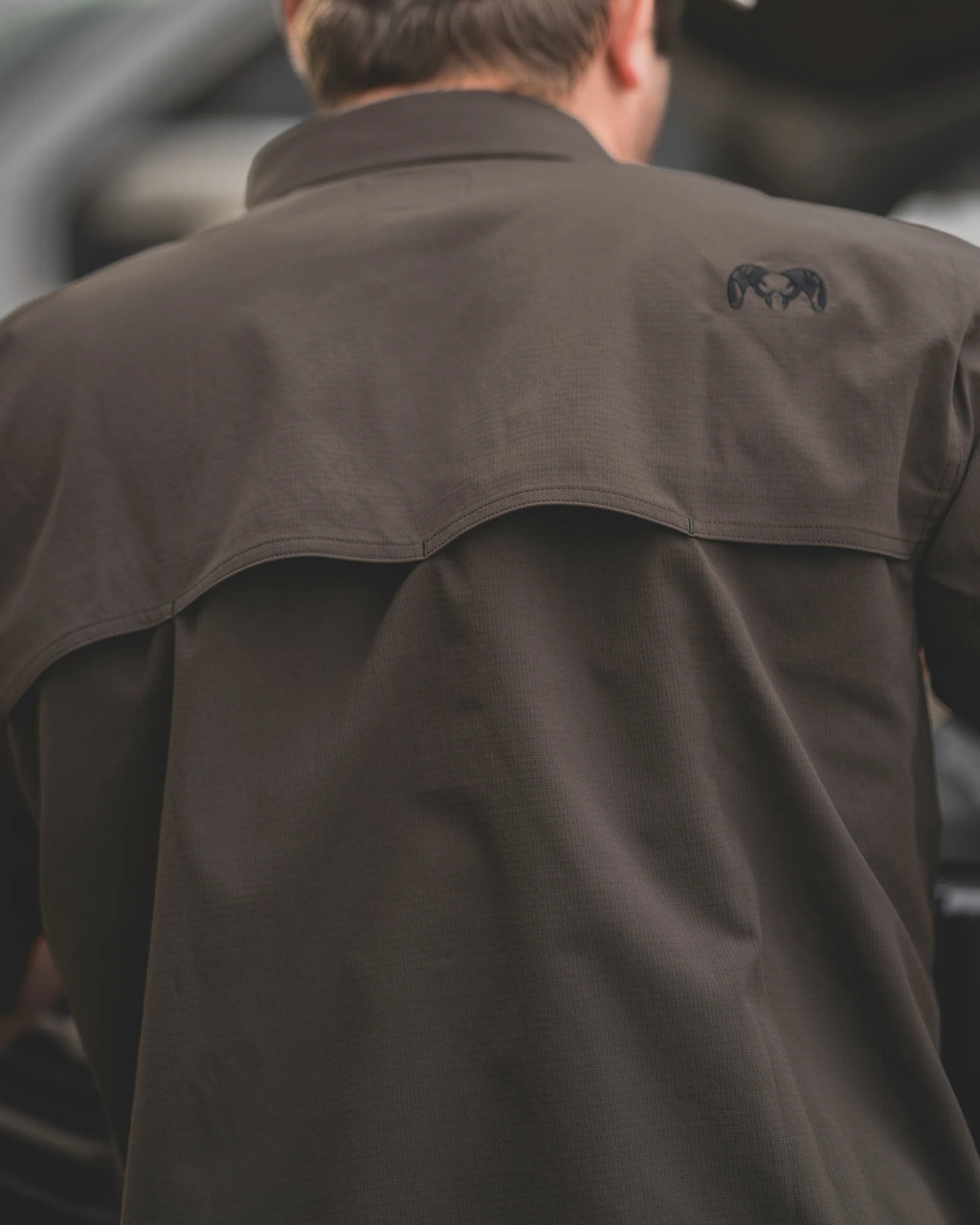 Gauge SS Work Shirt | Asphalt