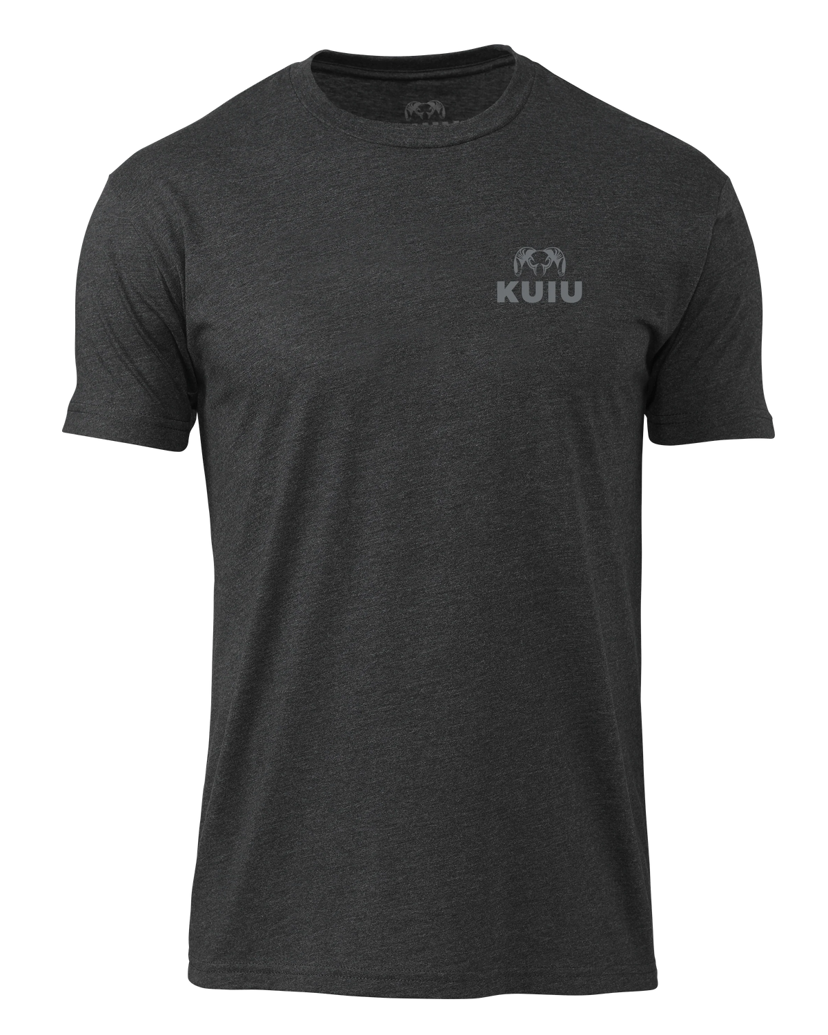 KUIU Solid Flag Fade T-Shirt | Charcoal