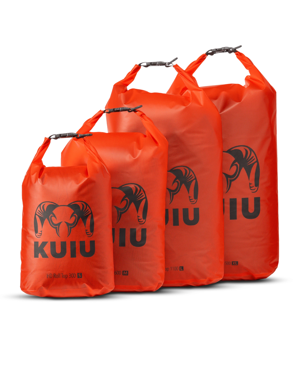 HD Roll Top Dry Bags | Blaze Orange