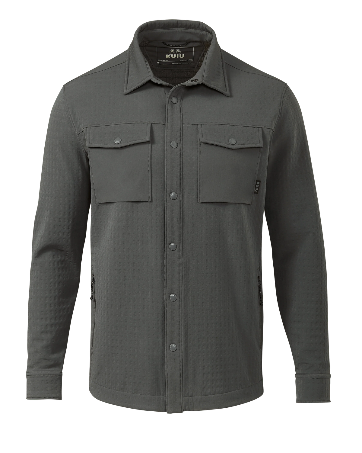Blockfield Fleece Shirt Jacket | Gunmetal