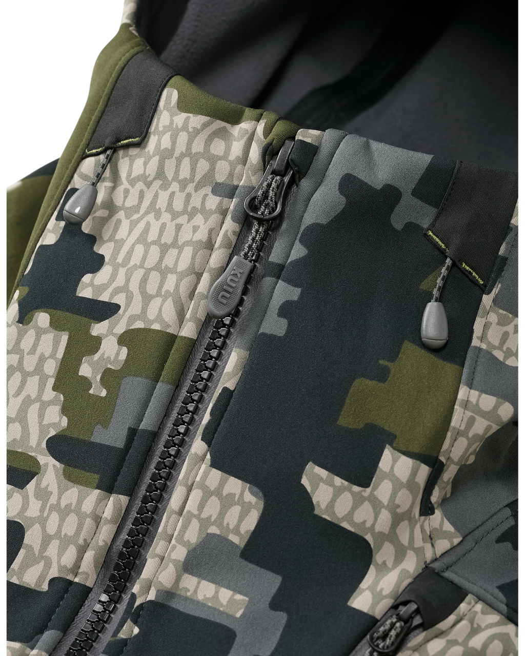 Axis Hybrid Hooded Jacket | Verde