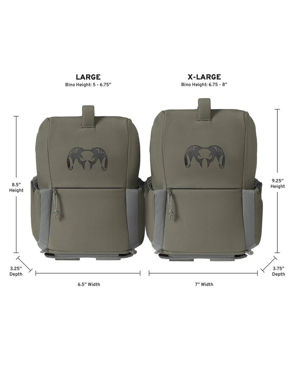 PRO G3 Bino Rangefinder Set | Ash