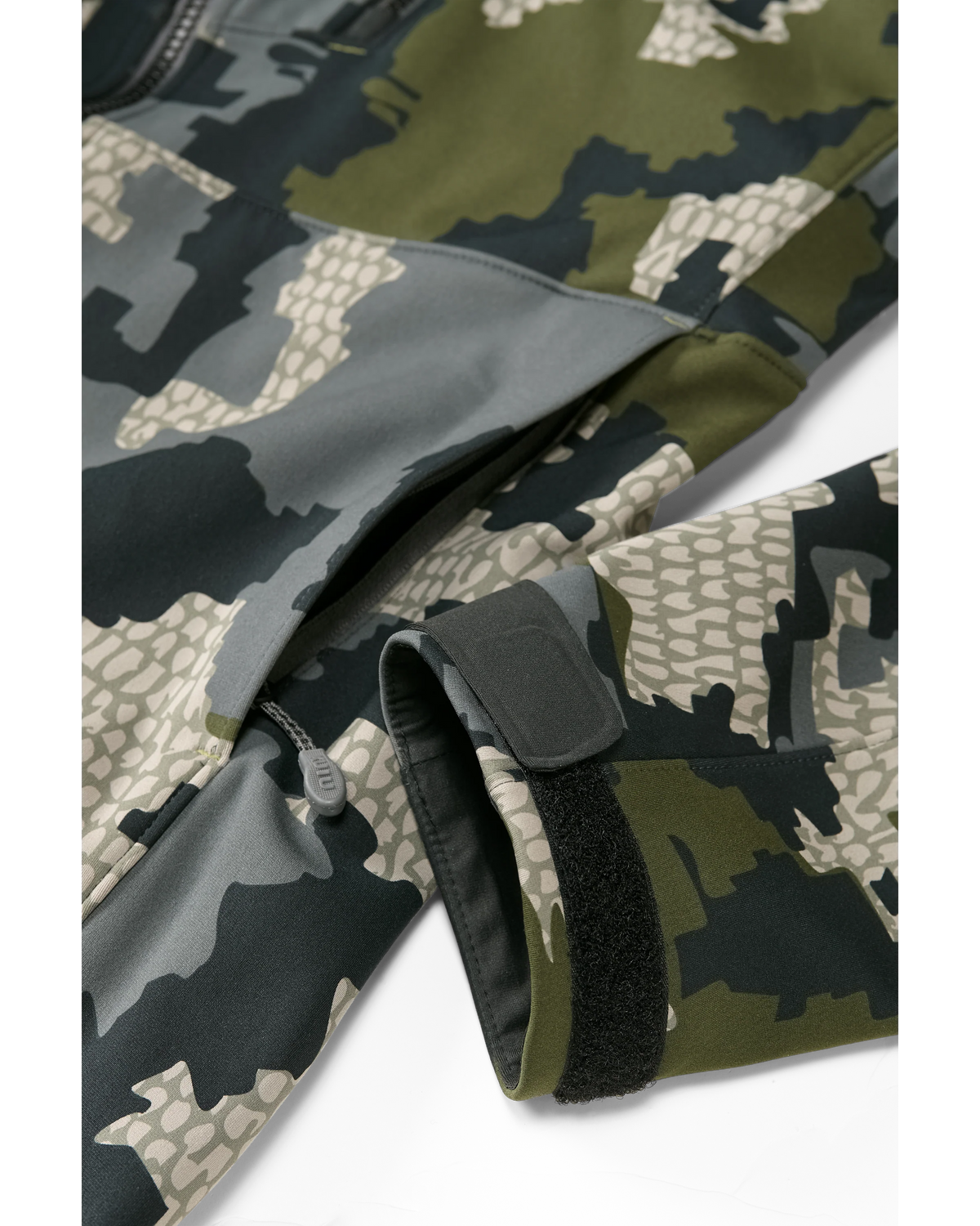 Axis Hybrid Hooded Jacket | Verde