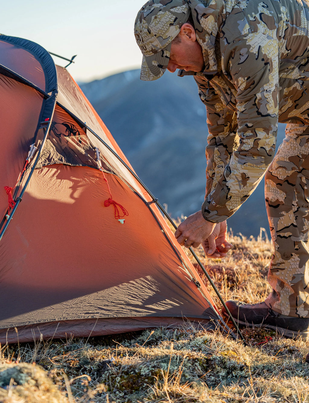 Mountain Star 2 Person Tent | Gunmetal-Camel