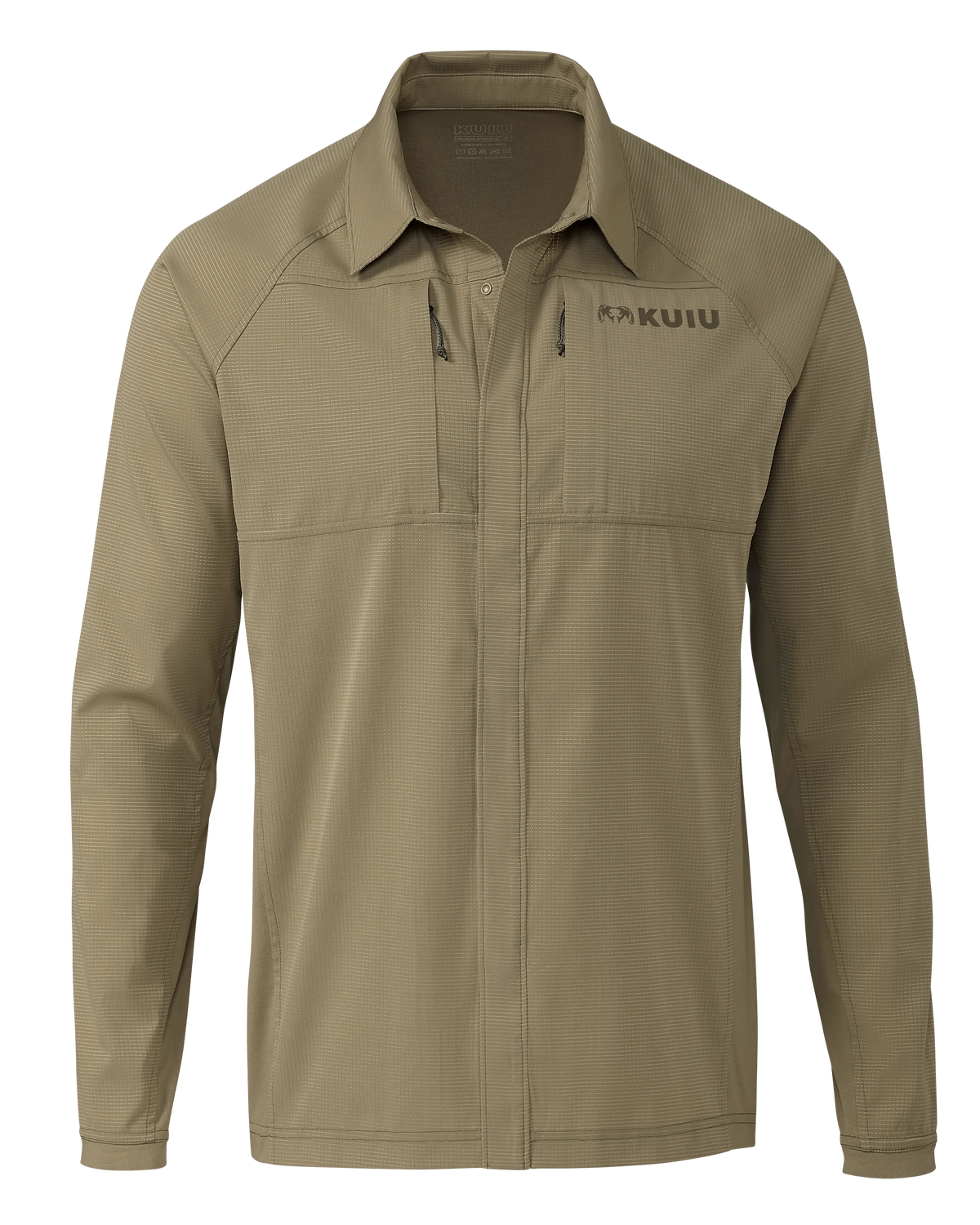 Tiburon Hybrid Snap Shirt | Khaki