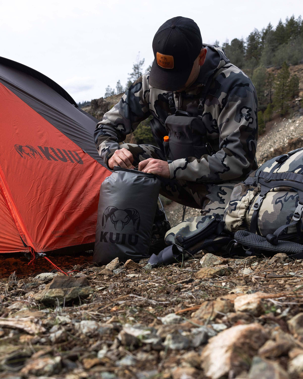 HD Roll Top Dry Bags | Blaze Orange