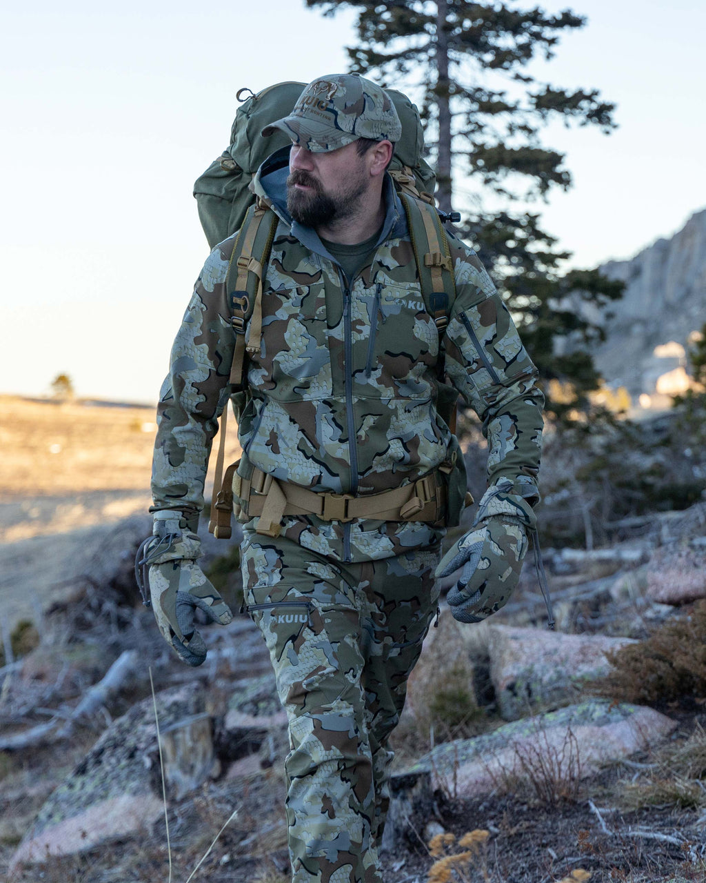Guide PRO Hooded Jacket | Blaze/Major Brown