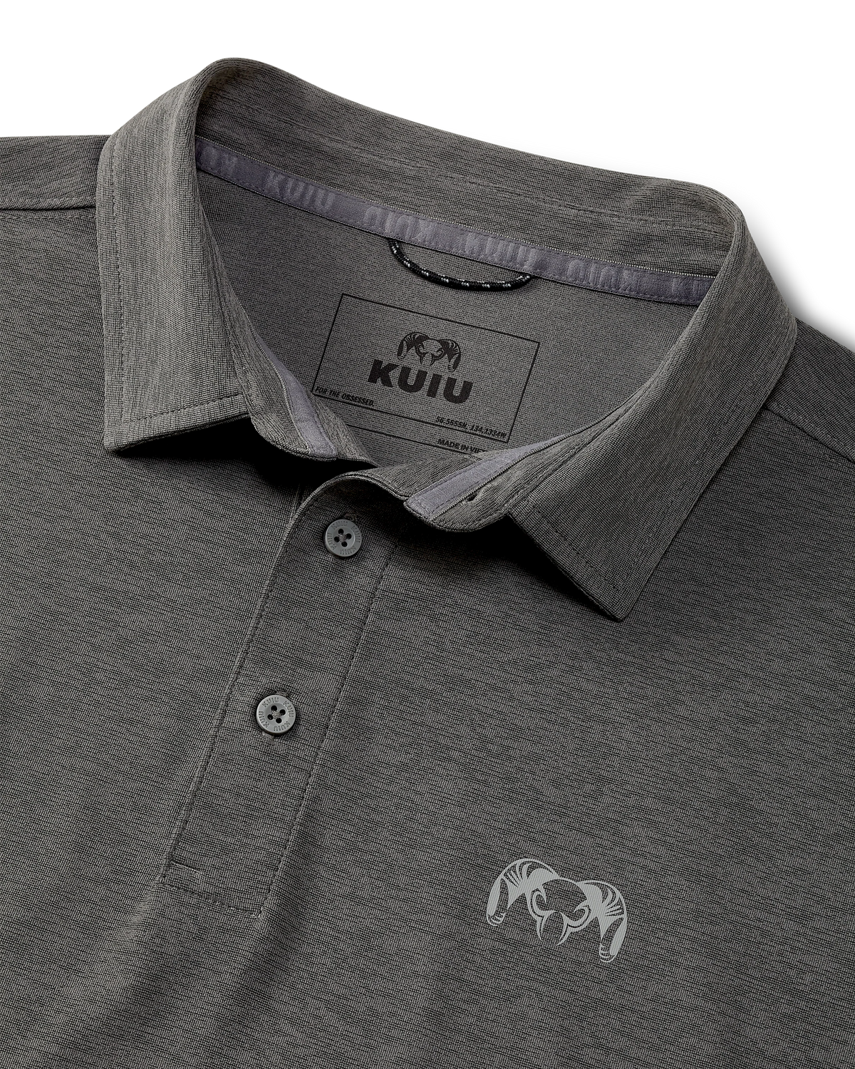 KUIU Performance Polo | Heather Stone