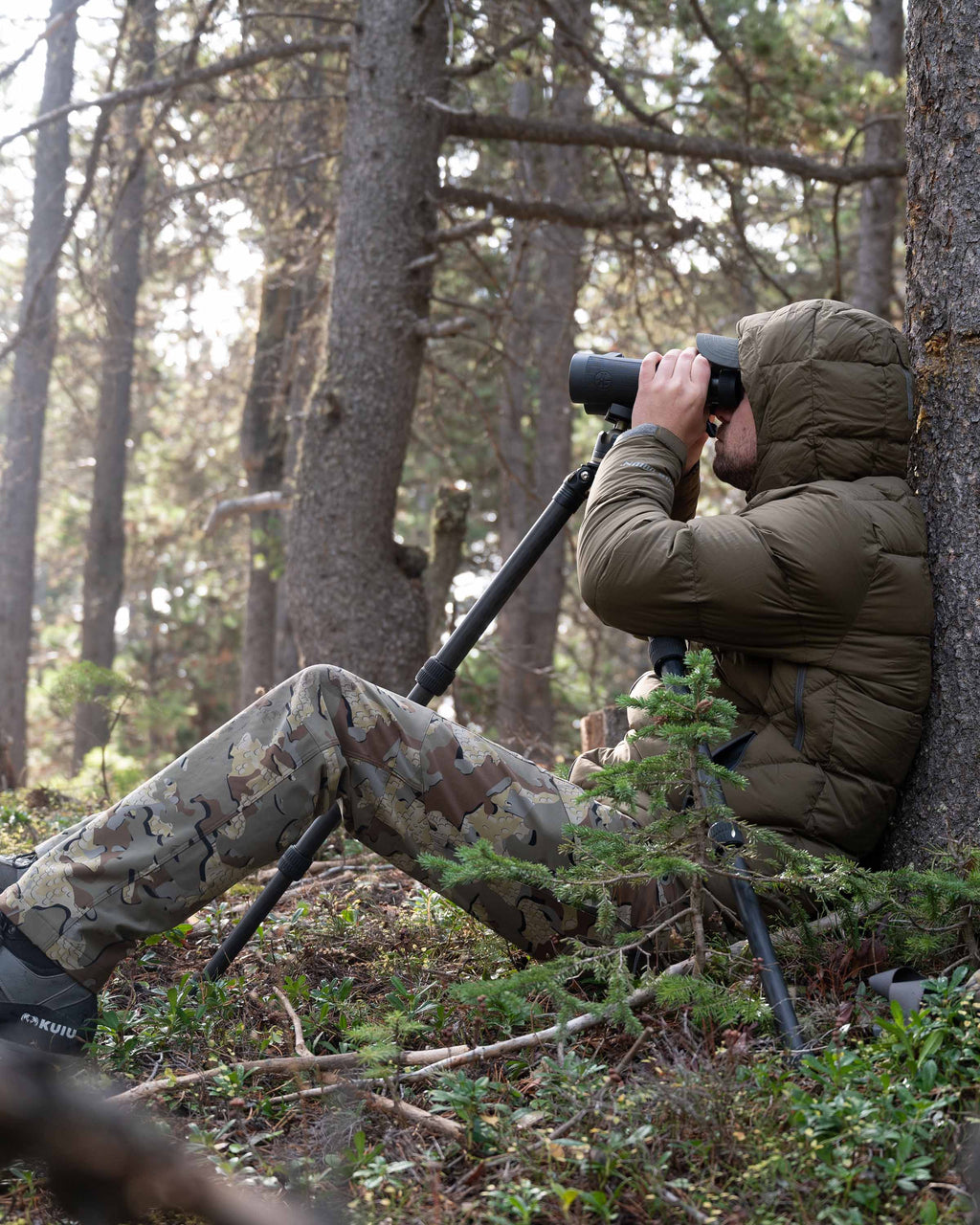 Super Down PRO Hooded Jacket | Verde